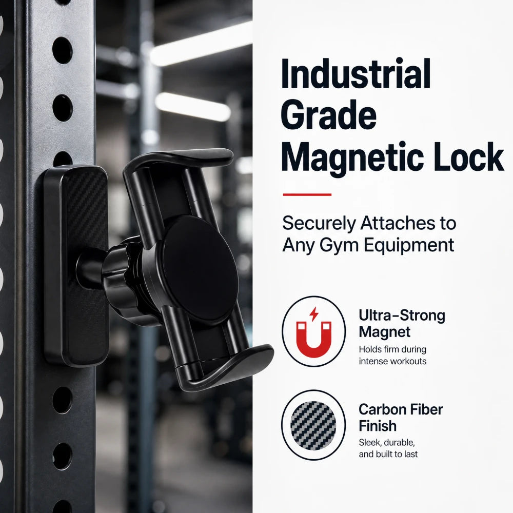 Gym Magnetic Phone Mount