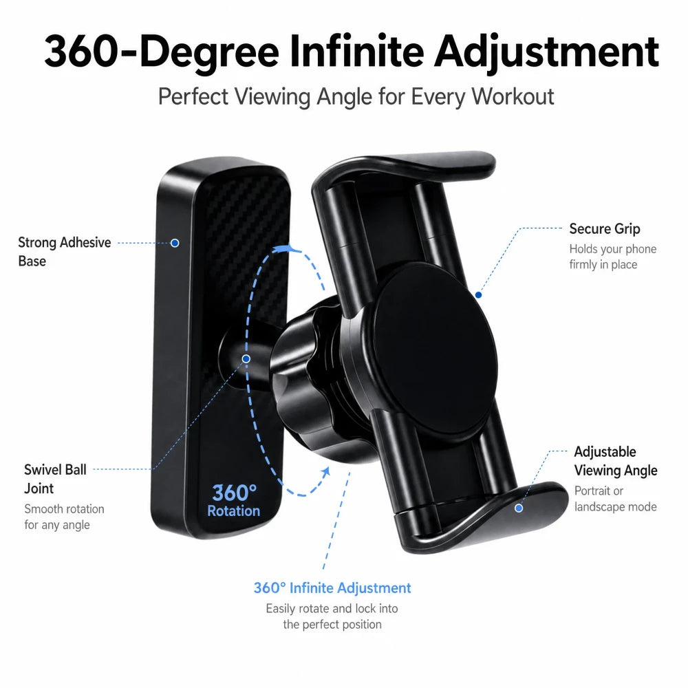 Gym Magnetic Phone Mount